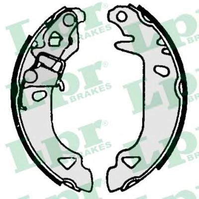 Колодки тормозные барабанные задн FIAT BRAVA 95-01 BRAVO 9 Фотография LPR 07070
