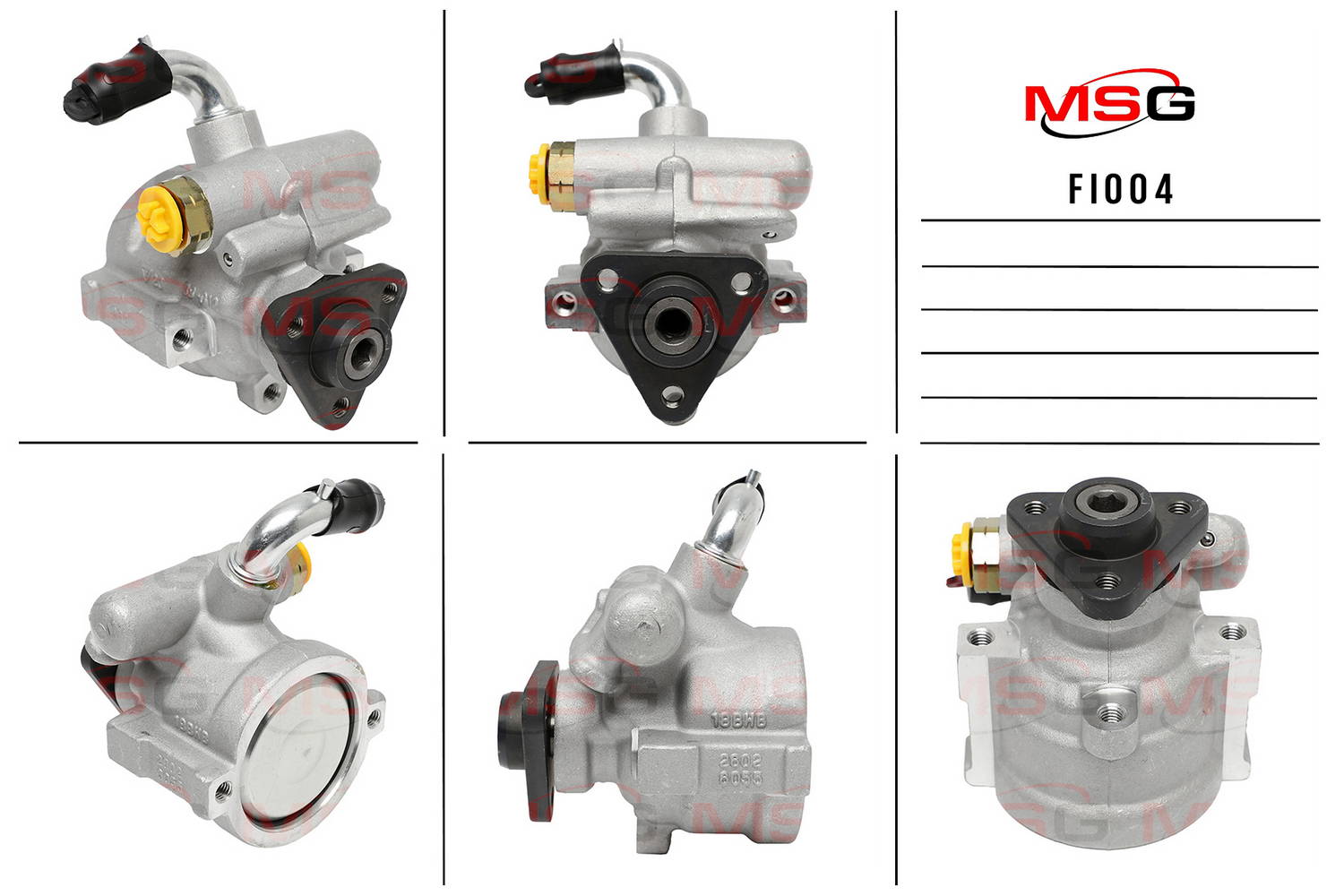 НАСОС ГУР ALFA ROMEO 145 (930) 99-01 Фотография MSG FI004