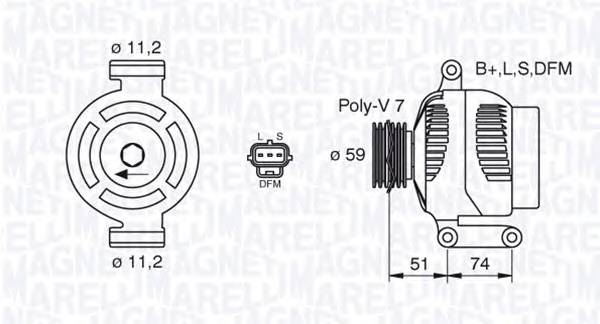 Фотография Magneti Marelli 063380007010