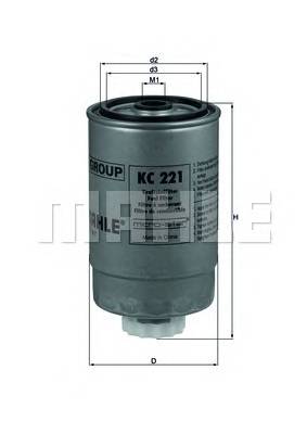 Фотография Mahle ORIGINAL KC221