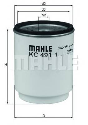 Фотография Mahle ORIGINAL KC491D