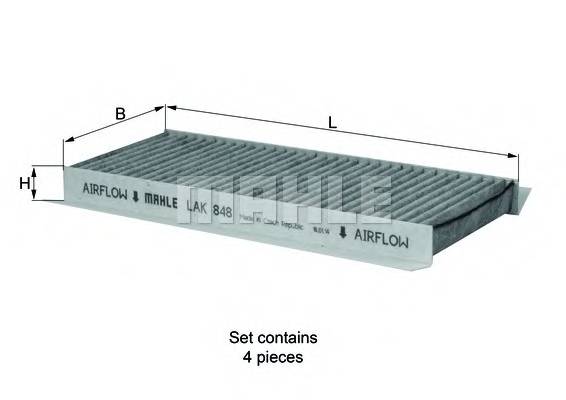 Фотография Mahle ORIGINAL LAK848S