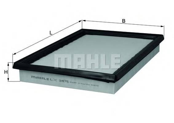 Фотография Mahle ORIGINAL LX3475