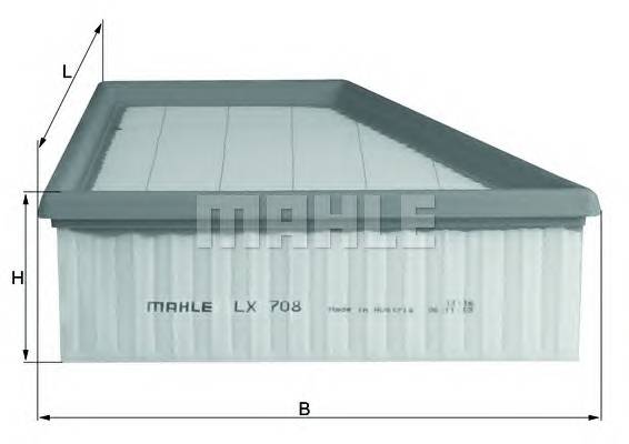 Фотография Mahle ORIGINAL LX708