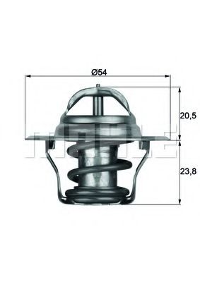 Фотография Mahle ORIGINAL TX1487D