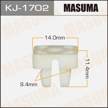 Клипса крепежная Masuma 1702-KJ Фотография Masuma KJ1702