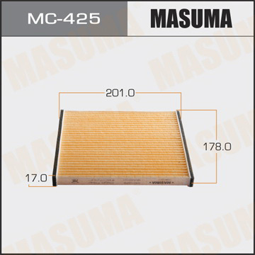 Воздушный фильтр Салонный AC-302E Masuma (1.40) .MC425E Фотография Masuma MC425