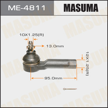 Наконечник рулевой тяги Masuma Фотография Masuma ME4811