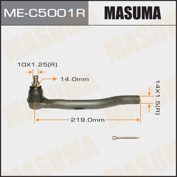Наконечник рулевой тяги Masuma ACCORD.CF9 RH Фотография Masuma MEC5001R