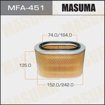 Фильтр Воздушный Фотография Masuma MFA451