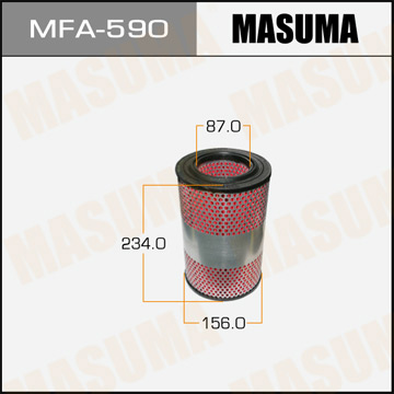 Воздушный фильтр A-467V Masuma (1.6) MFA590V Фотография Masuma MFA590