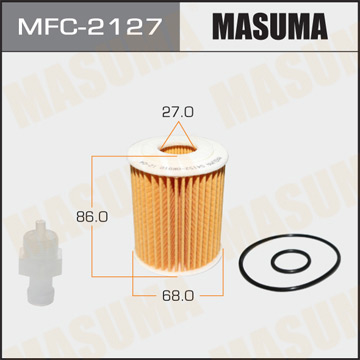 Фильтр масляный MASUMA Вставка O-116 Фотография Masuma MFC2127