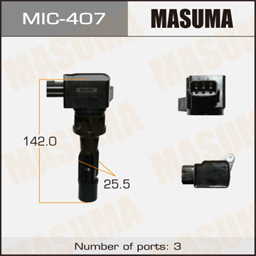 Катушка зажигания MASUMA. MAZDA3. MAZDA5 09- Фотография Masuma MIC407