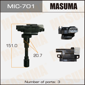 Катушка зажигания Masuma . SUZUKI Фотография Masuma MIC701