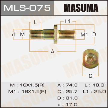 Фотография Masuma MLS075