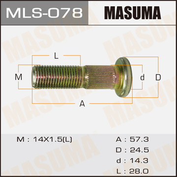 Фотография Masuma MLS078
