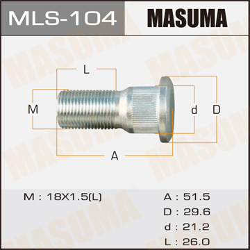Фотография Masuma MLS104