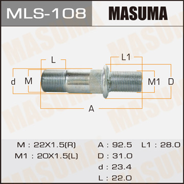 Фотография Masuma MLS108