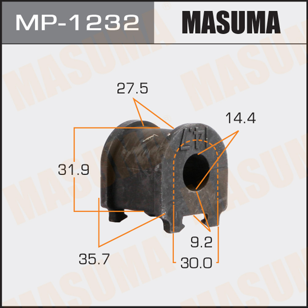 Втулка стабилизатора Masuma Фотография Masuma MP1232