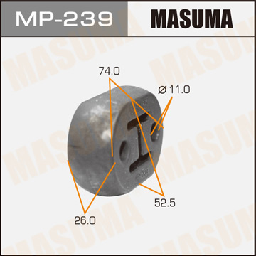 Крепление глушителя Masuma Фотография Masuma MP239