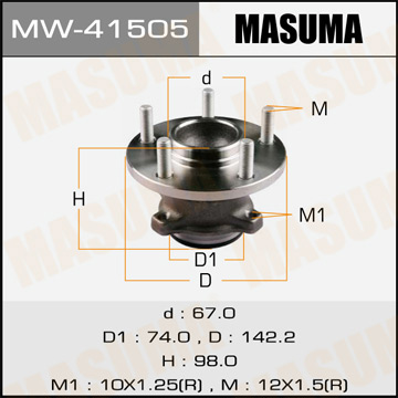 Фотография Masuma MW41505