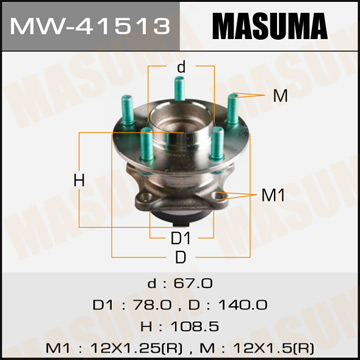 Фотография Masuma MW41513