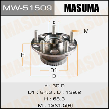 Фотография Masuma MW51509