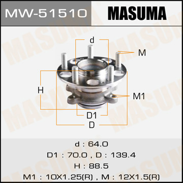 Фотография Masuma MW51510