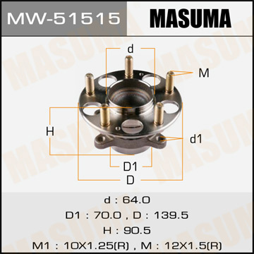 Фотография Masuma MW51515