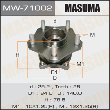 Фотография Masuma MW71002