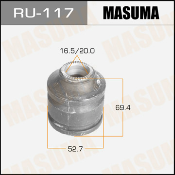 Сайлентблок Masuma Delica .P27.45V. P35W. front low Фотография Masuma RU117