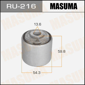 Сайлентблок Masuma Avenir . W10. rear Фотография Masuma RU216