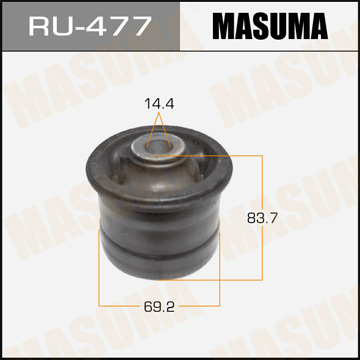 Сайлентблок Masuma AURIS.NZE151.ZRE152 rear Фотография Masuma RU477