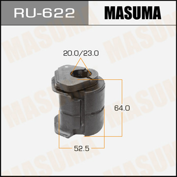 Сайлентблок Masuma TERRANO. R50 front low R Фотография Masuma RU622