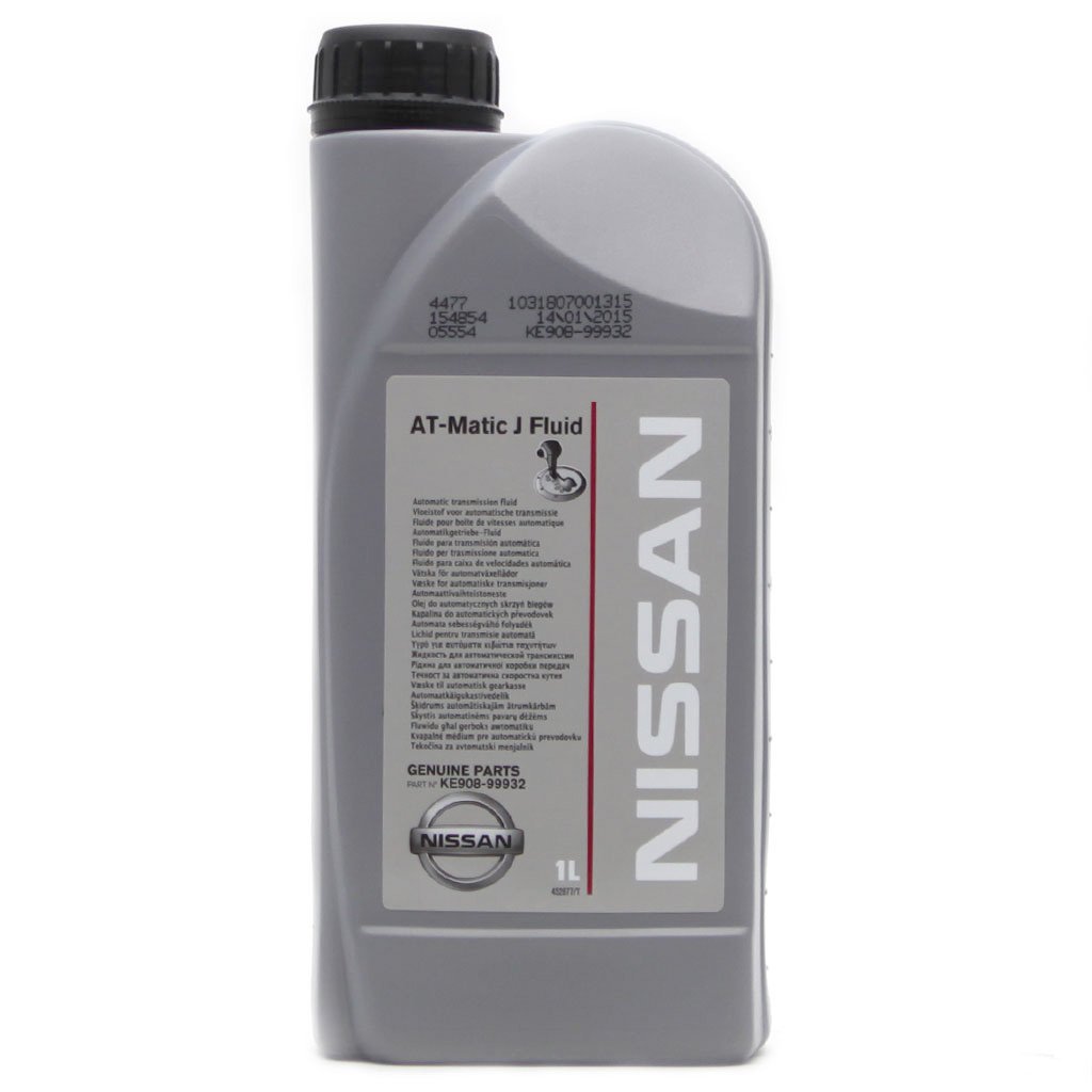 Масло трансм NISSAN AT-Matic J Fluid NISSAN (1л) Фотография NISSAN KE90899932R