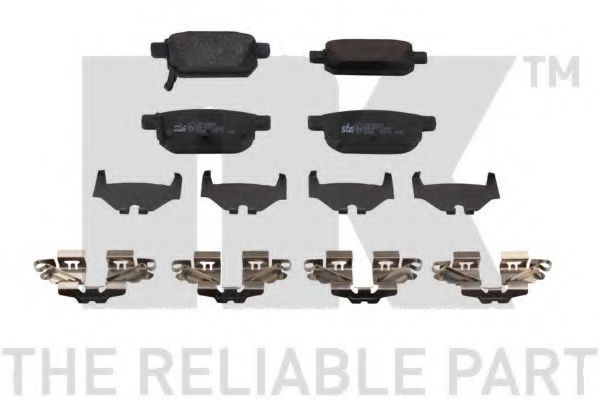 Колодки тормозные задние SX4 Фотография NK 225224