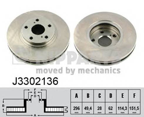 Фотография Nipparts J3302136