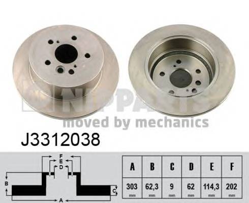 Фотография Nipparts J3312038