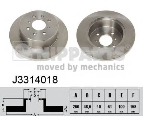 Фотография Nipparts J3314018