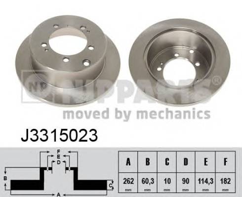 Фотография Nipparts J3315023