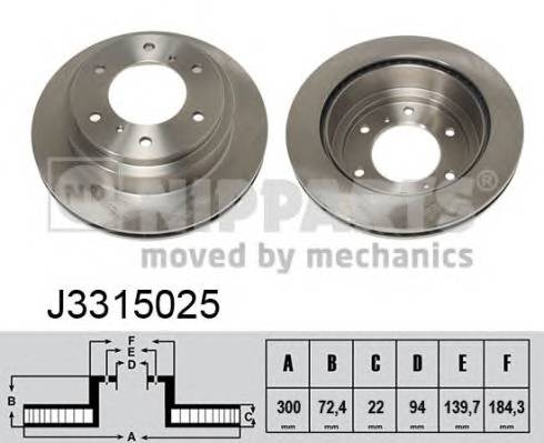 Фотография Nipparts J3315025