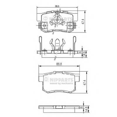 Фотография Nipparts J3614017