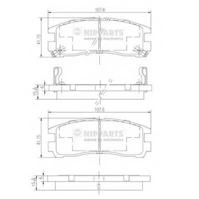 Фотография Nipparts J3615003