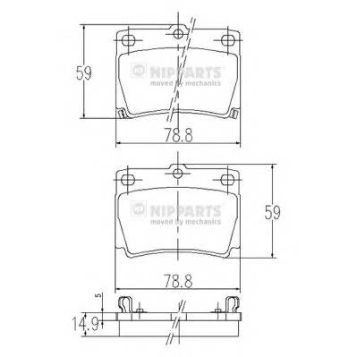 Фотография Nipparts J3615011