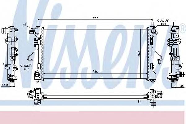 Фотография Nissens 63556