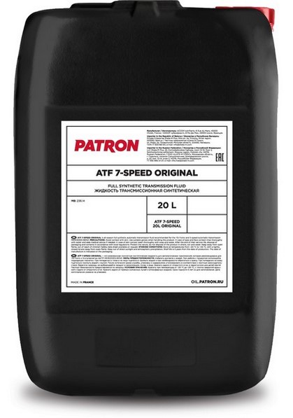 Фотография PATRON ATF7SPEED20LORIGINAL