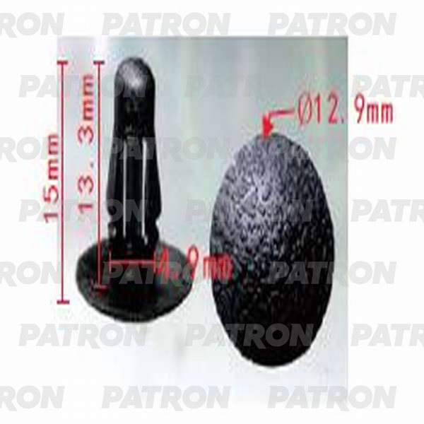 Клипса пластмассовая Infiniti. Mazda. Nissan. Toyota применяемость: уплотнитель. Фотография PATRON P370435