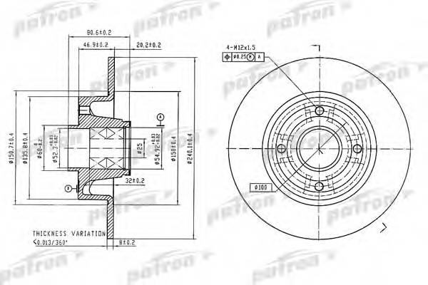 Фотография PATRON PBD7015