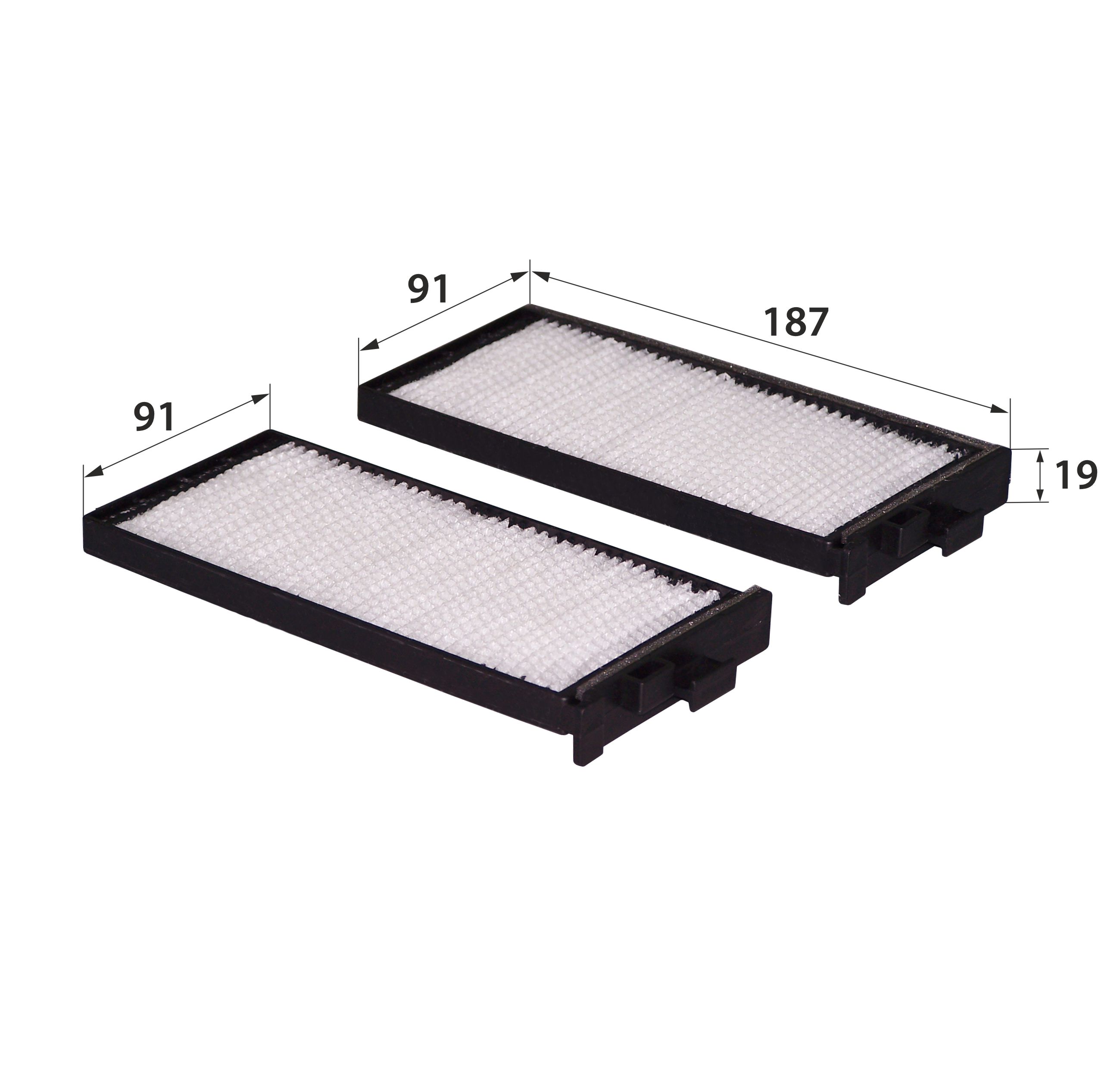 AC-0800E 69230-05400 (фильтр салонный) Фотография RB-EXIDE AC0800E