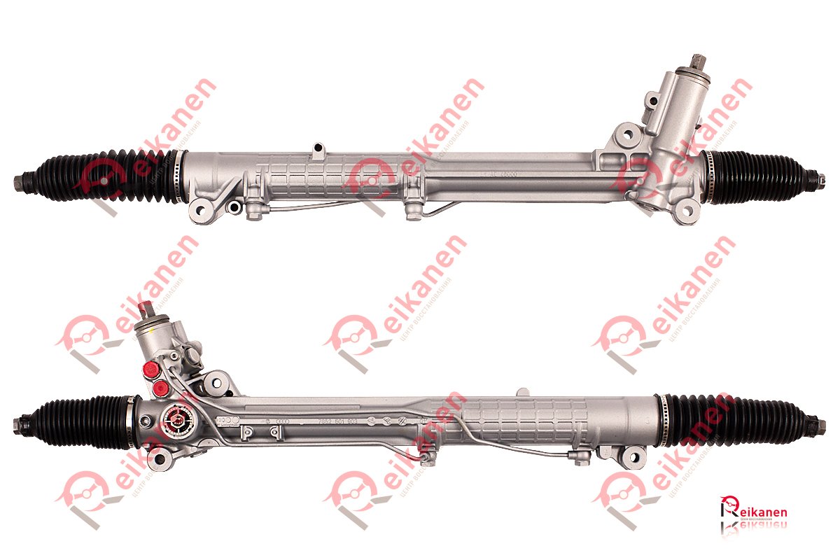 Рулевая рейка AUDI A8 (4E) 02-10 сервотроник (ориг. восст. в сборе. без датчика) Фотография Reikanen R0226